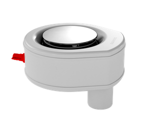 Kaldewei Ablaufgarnitur KA 90 4105 senkrecht, chrom