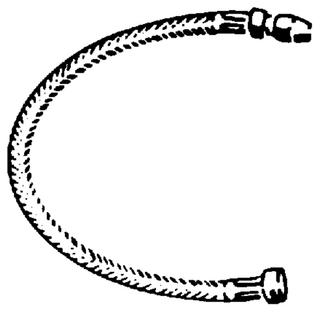 V&B Brauseschlauch 10x1800mm, für Armatur