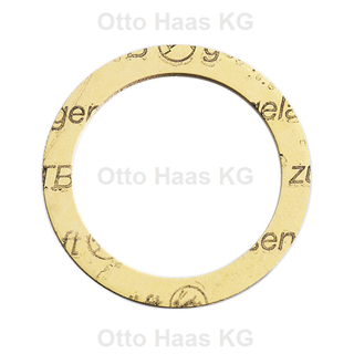 HAAS Tauchrohranschlussdichtg. OHA-Press 30x39x1,8mm, 1 1/4", f Siphonverschr., g