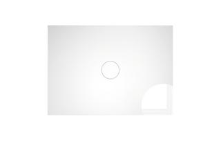 Bette Duschfliese AR Pro BetteAir 1400x1000mm, flint, RE, gl. Stahl, m M-T