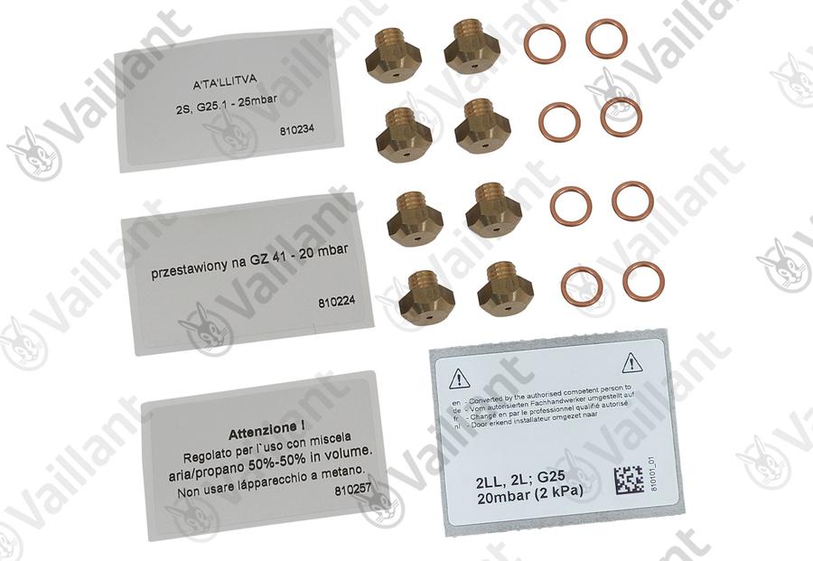 Artikelbild 1 des Artikels „VA Düsenwechselsatz, 8 Düsen-D 1,73 Vaillant-Nr. 200135 “
