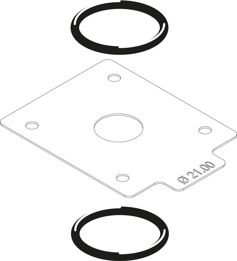 Artikelbild 1 des Artikels „BOSCH Ersatzteil TTNR: 8738805017 Gasdrossel VR4XX D = 21,00 mm everp “