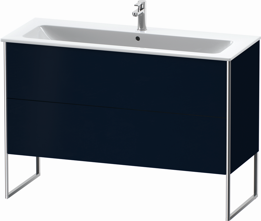 Artikelbild 1 des Artikels „Duravit Waschtisch-Unterschrank XSquare 121x47,8cm, blau s-matt, 2 Ausz., steh. 121 x 47,8 cm | nachtblau seidenmatt“