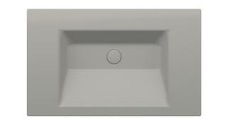 Einbau-Waschtisch BetteAqua A071 80x49,5cm, stone