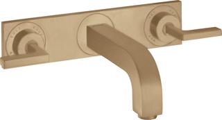 hansgrohe Fertigmontageset Axor Citterio UP-3-L-WT-Arm, m Hebelgr., brush. bron