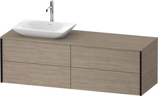 Duravit Waschtisch-Unterschrank XViu 160x55x50,9cm, 4 La, s m, B li, Ei ter