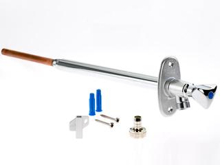 Bender Monti-Fix II Außenwandventil 1111 DN 15, frostsicher, Länge 150mm