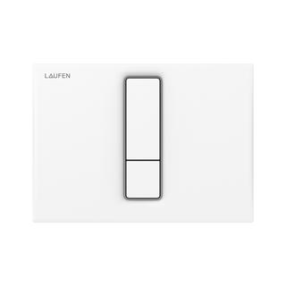 Laufen WC-Betätigungsplatte AW101 INEO 20,2x14,5cm, für 2-Mengentechnik, weiß