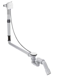 hansgrohe Komplettset Exafill S Wanneneinl., Ab- u. Überlaufgarn., m.-we
