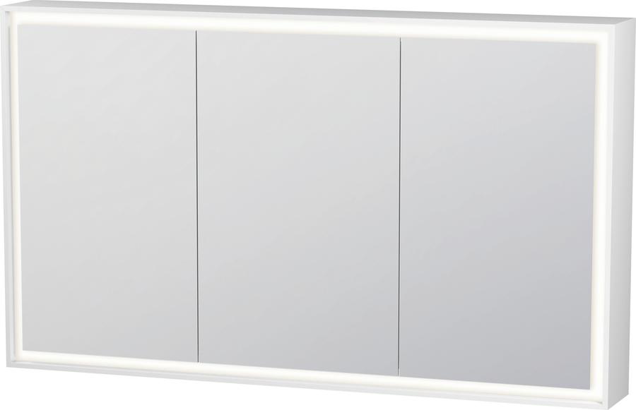 Artikelbild 1 des Artikels „Duravit Spiegelschrank L-Cube 120x70x15,5cm, we. ma, Türanschl. re/li 120 x 70 x 15,5 cm | weiß matt“