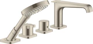 hansgrohe Fertigset Axor Citterio E 4-L-Fliese-Ar, m Therm., brush. ni.