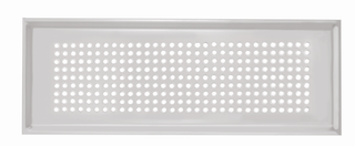 Zehnder Design-Abdeckgitter Roma 350 x 130 mm