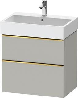 Duravit Waschtisch-Unterschrank D-Neo 68,4x44,2cm, g pol/gr m, 1 Kast, 1 Ausz.