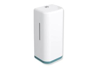 HEWI Schaum-Seifenspender SENSORIC 134x278x106mm, Korp signalweiß, aquablau