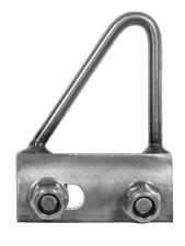 Jung Pumpenaufhängung M 10 - 100, Edelstahl