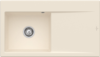V&B Spüle Subway Style 50 Spülbecken links, ivory CeramicPlus