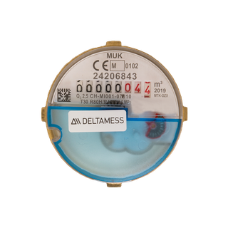 Deltamess Anschlusskapsel Q3 2,5 cbm/h, kalt