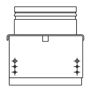 RK Bodenstütze AS-BS-D, 300-D