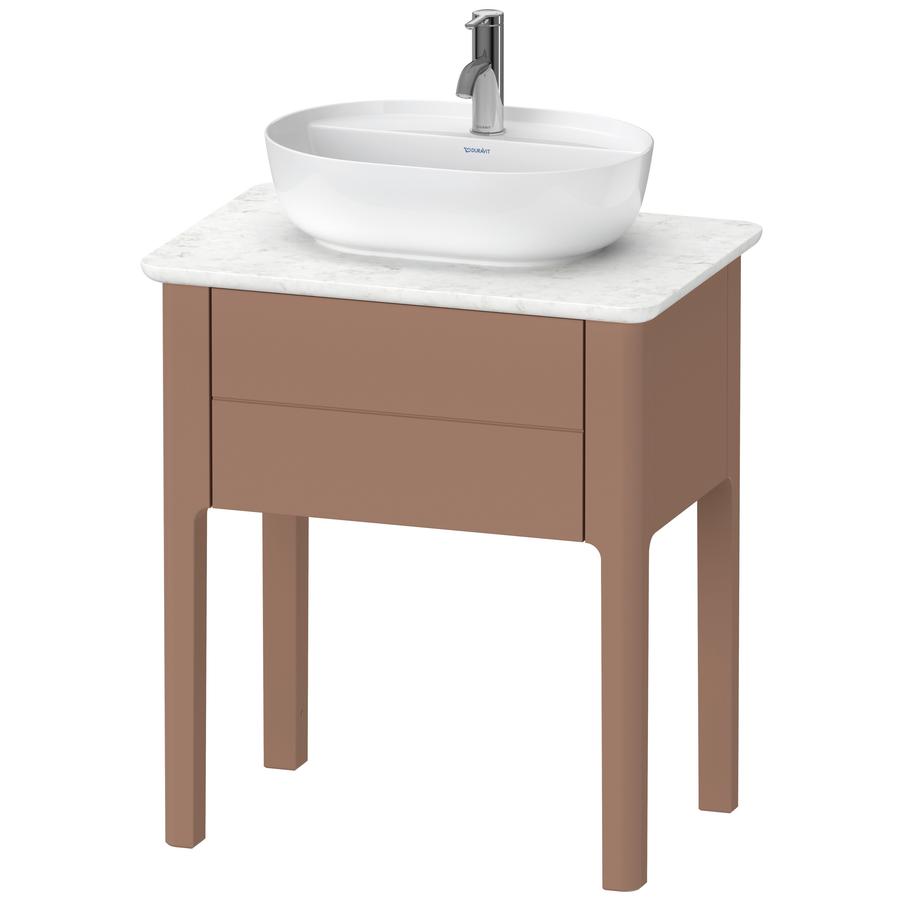 Artikelbild 1 des Artikels „Duravit Waschtisch-Unterschrank Luv 63,8x45x74,3cm, 1 AZ, st, Mandel s-matt Mandel Seidenmatt“