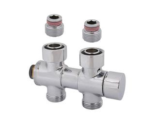 Schlösser Kombiarmartur Duo-Plex 3620 DN 15, 1/2", DG, vor., pol. verchr.