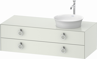 Duravit WT-Unterschrank White Tulip 130x55cm, B R, w m, E mi/o Beleuchtung