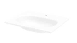 Waschtisch A215-Einbau BetteComodo 60x49,5cm, HLW1, edelweiß