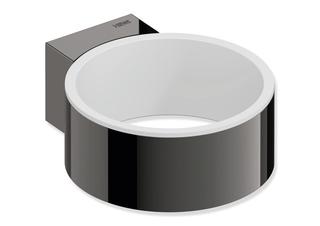 HEWI Föhnhalter System 900 Eins. a we. mattem PA, SW-chrom glänzend