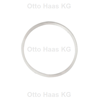 HAAS Kunststoff-Ring 51x57x2mm, sw, n. Inn. kon. verlaufend