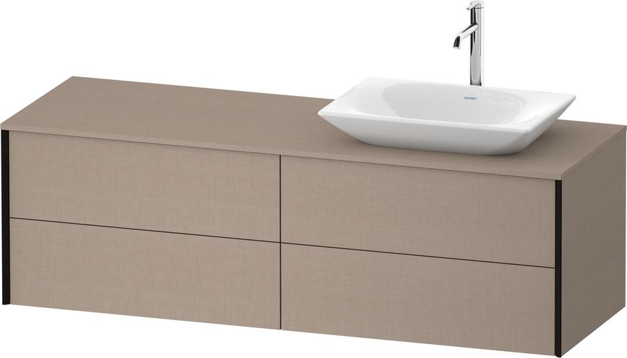 Artikelbild 1 des Artikels „DU Konsolen-WTU wh. XViu 1600x509x550mm 4SK, TA rechts, Leinen, ES Ahorn bs “