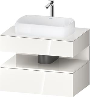 Duravit Waschtisch-Unterschrank Qatego 80x55x60cm, w g, Pl, 1 Schubkast.