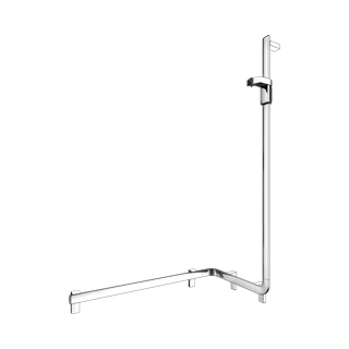 Keuco Duschhandlauf AXESS Care 850mm, verchr., m seitl. Br.-Stange, re
