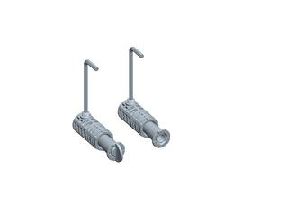 VitrA Mont.-Set f Mod. b März 2018 V-Fit 105mm, für Wand-WC