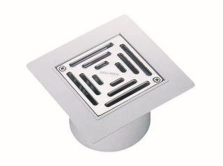 Dallmer Aufsatz Serie 15 PVC-EN 15, Ro ES 1.4301, vs, 150x150mm
