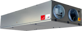 ZE Lüftungsgerät Flatpower 900 elektr. VHR, Drehzahl variabel