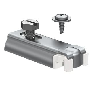 Wemefa Halter 597 m. Uni-Schallschutzteil, für Bohrkonsole