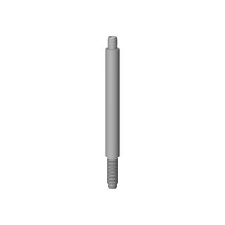 DO Anschluss ERSATZTEILE 09111007110 D 35 x 386 mm Dark Platinum gebürstet