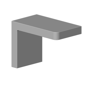 DO Halter für Wannengriff ERSATZTEILE 081798505 60 x 80 x 45 mm Schwarz matt
