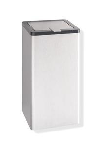 HEWI Hygieneabfallbehälter 160x300x140mm, 6 l, tiefschwarz