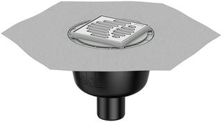 ACO Sanitärablauf Easyflow+ DN50/100x100/90 Grad/ 1,1l/s