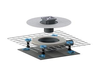 Dallmer Bodenablauf Set CeraDrain Select 100x100mm, DN 50