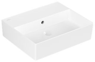 V&B Waschtisch Memento 2.0 50x42cm, m Überlauf, stone white C-plus
