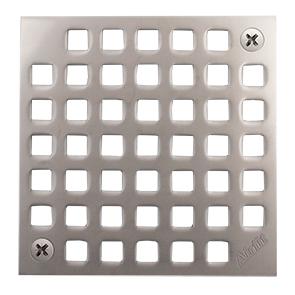 airfit Ersatz-Edelstahlrost "Standard" 2mm gebürstet, verschraubt, für 60203BA