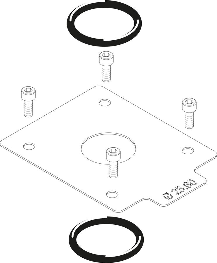 Artikelbild 1 des Artikels „BOSCH Ersatzteil TTNR: 8738805009 Gasdrossel VR4XX D = 25,60 mm everp “