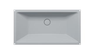 Unterbau-Waschtisch BetteComodo A231 74x38,6cm, flanell