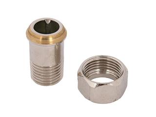 Schlösser Anschlussverschraubung 3302 DN 20, 3/4", G 1, f HK, vernickelt