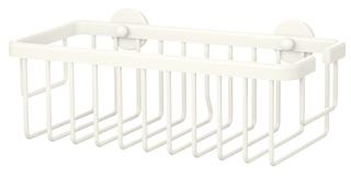 tnwb Duschablagekorb PRO VA131 WHITE 250x92x125mm, einstöckig, Alu, we., matt