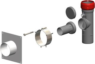 ATEC Anschluss-Set PolyBit DN 80, DN 60/100, Bajonett, MFB