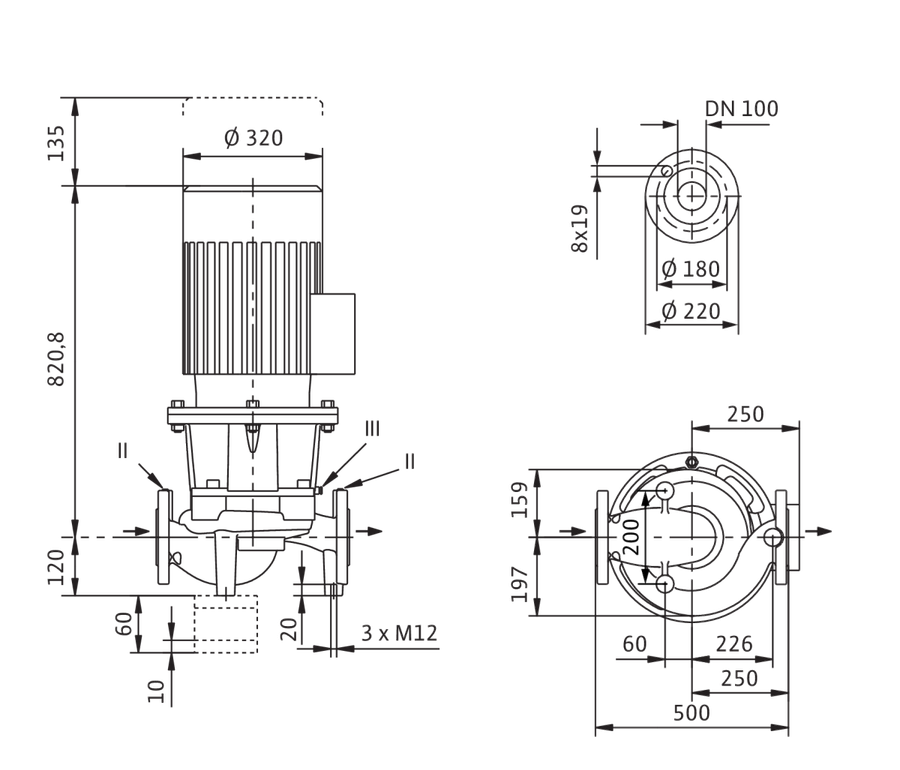 Artikelbild 6 des Artikels „Wilo Trockenl.-Standardpumpe CronoLine IL 100/160-18,5/2, 18,5 kW, 2-polig IL 100/160-18,5/2, 18,5 kW“