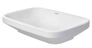 Duravit Aufsatz-Waschtisch DuraStyle 60x38cm, geschli., o. HL, ÜL, HLB, weiß