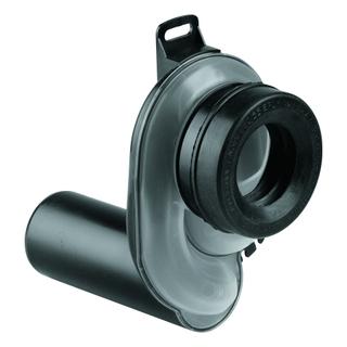 GROHE Urianl-Siphon Bau Keramik d 5cm, Abg. waag., Spülmenge 0,5-4 l